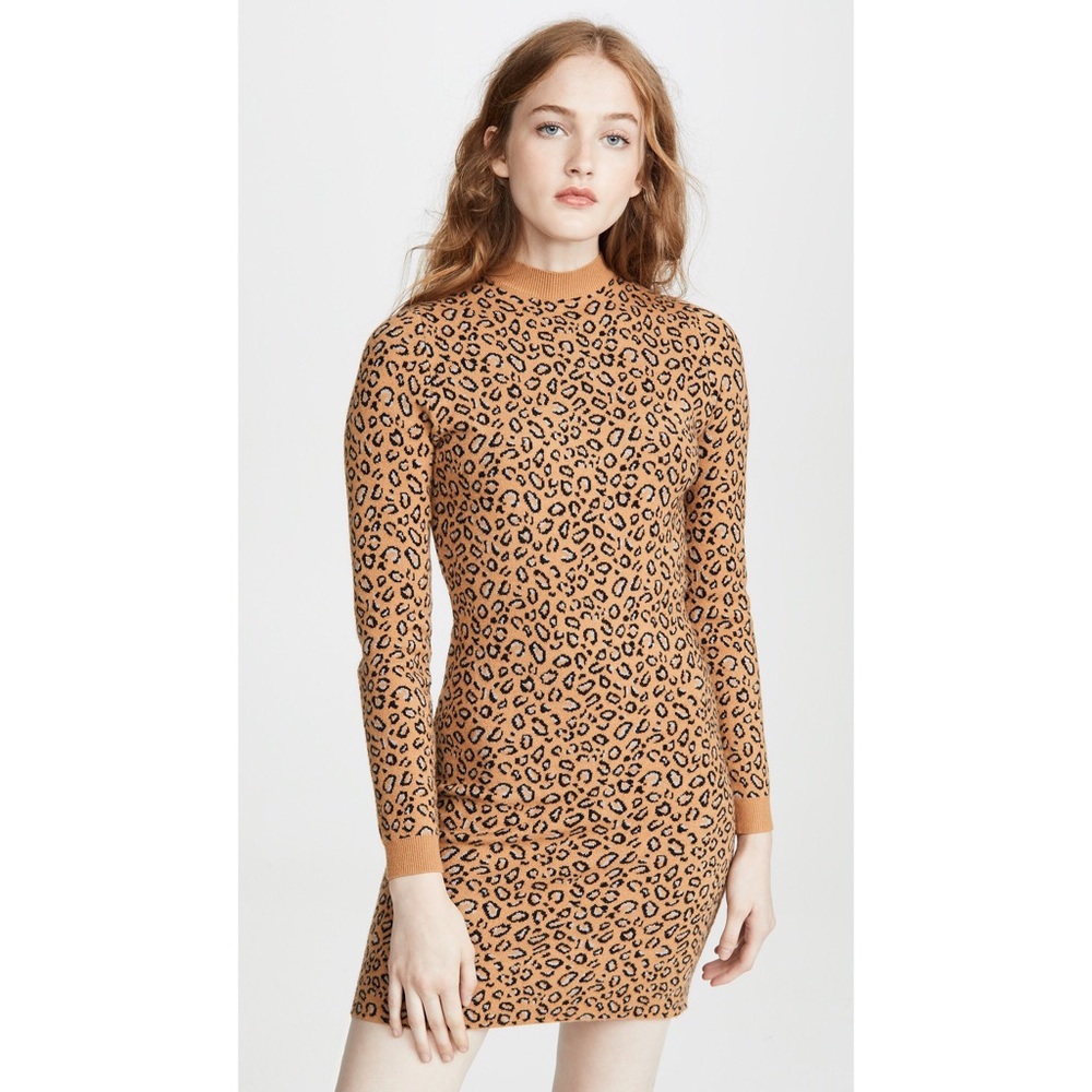 leRumi Talia Leopard Sweater Dress